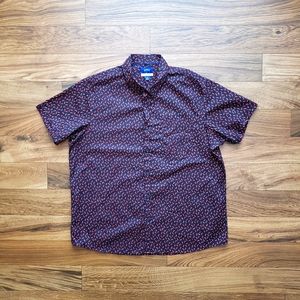Apt.9 Hot red pepper short sleeve shirt